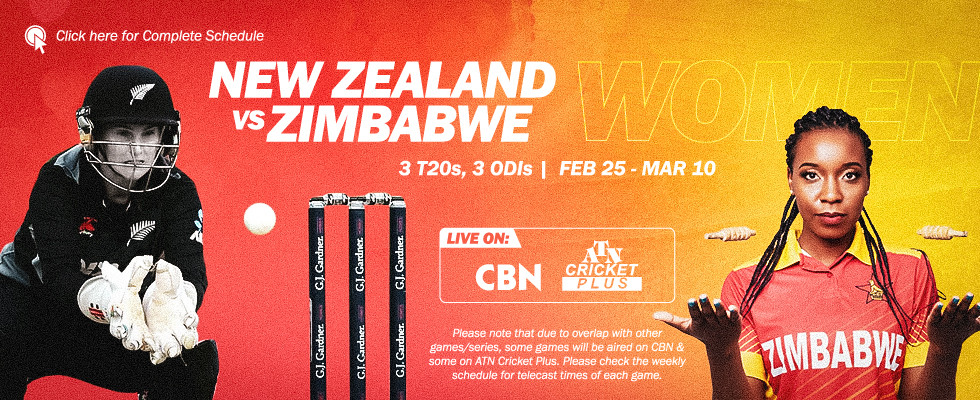 new zealand women vs zimbabwe women 2026 atn cricket plus